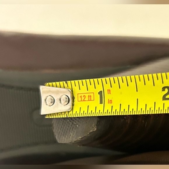 Bare Traps Women’s Size 9 Brown Leather Loafer Heels Excellent Career Cocktail - Picture 11 of 16